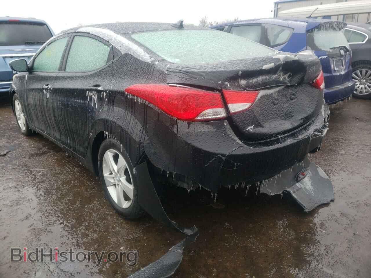 2012 HYUNDAI ELANTRA - VIN: 5NPDH4AE0CH072965 - Фото 3