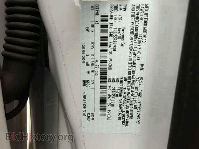 2014 FORD FOCUS - VIN: 1FADP3K23EL163752 - Photo 10