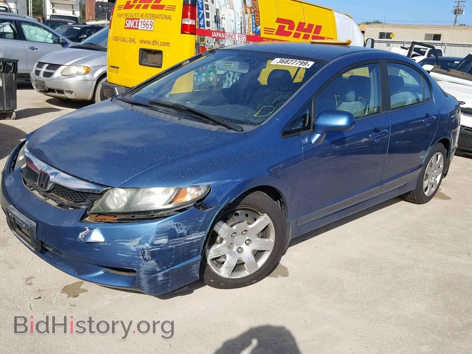 2011 HONDA CIVIC LX - VIN: 19XFA1F59BE044671 - Фото 2