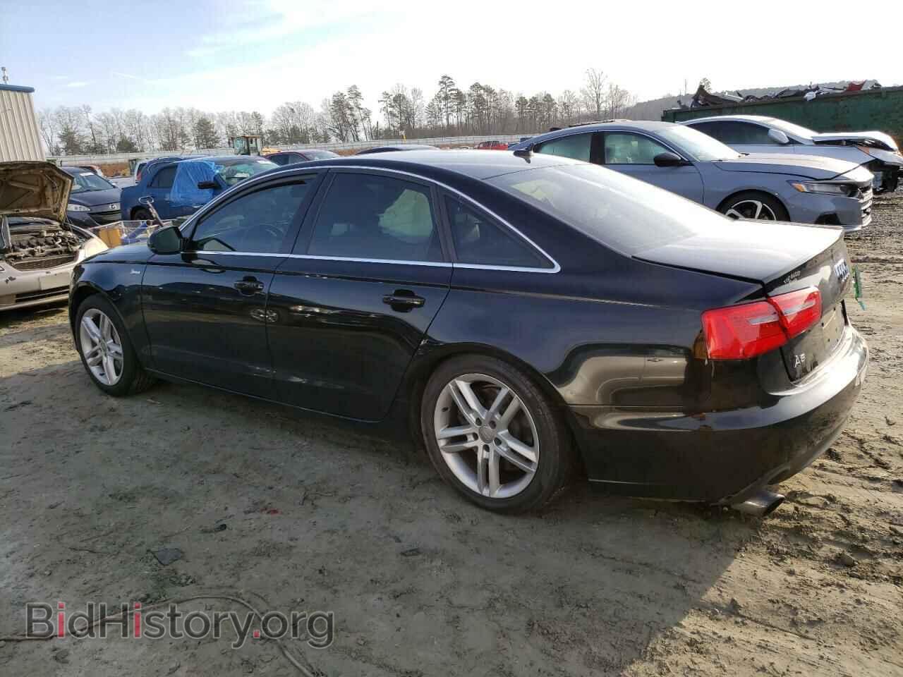 2012 AUDI A6 - VIN: WAUGGAFC2CN158944 - Фото 2