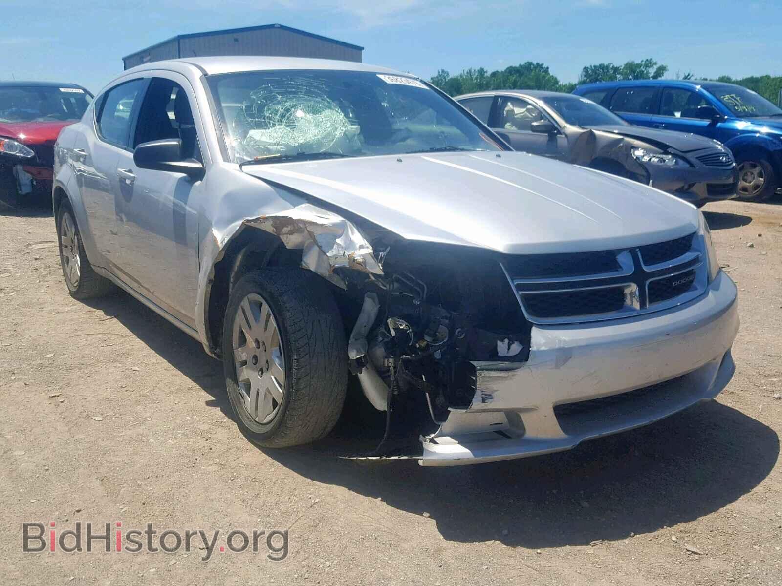 Фотография 1C3CDZAB8CN102583 - DODGE AVENGER 2012