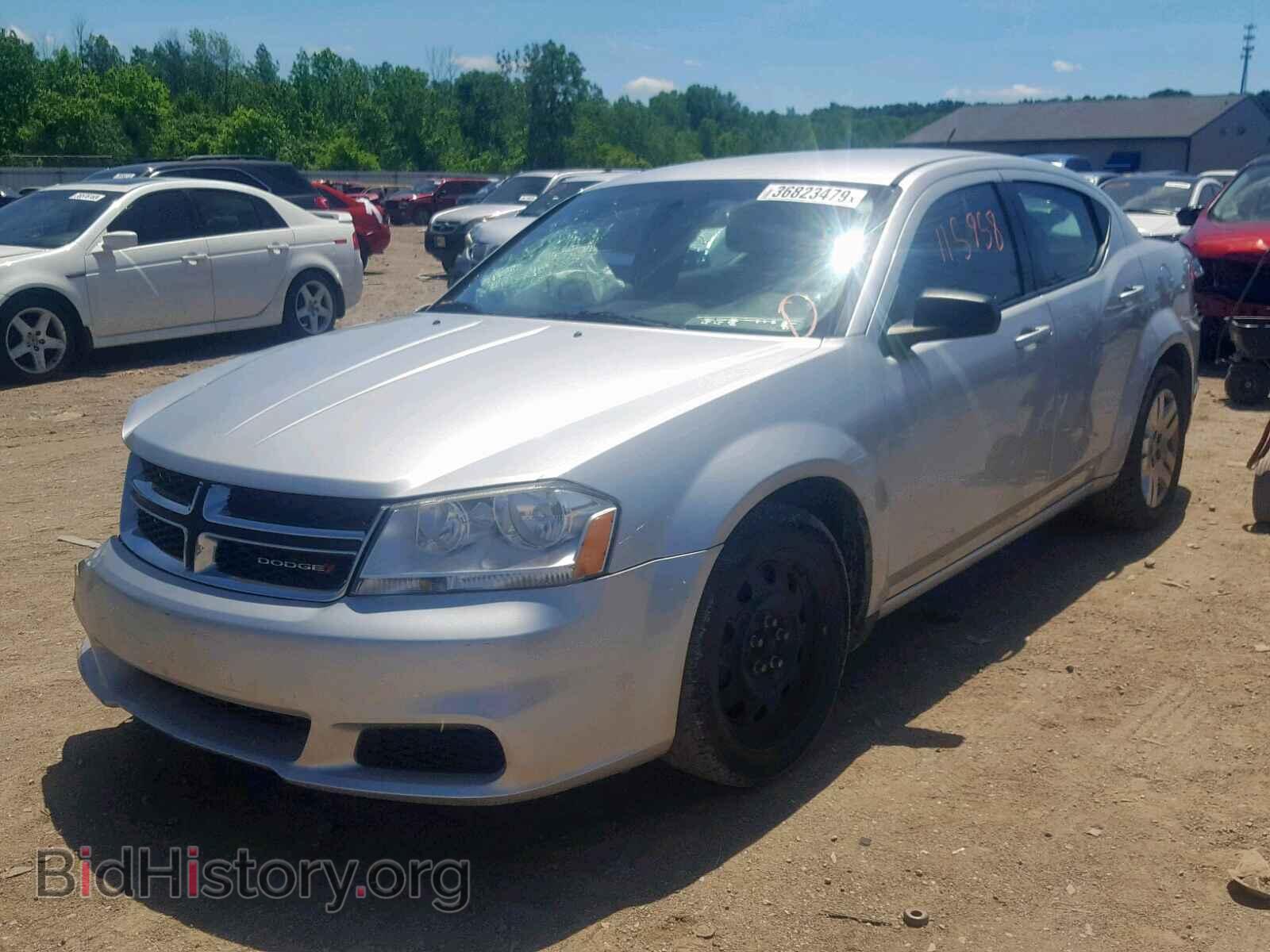 2012 DODGE AVENGER - VIN: 1C3CDZAB8CN102583 - Фото 2