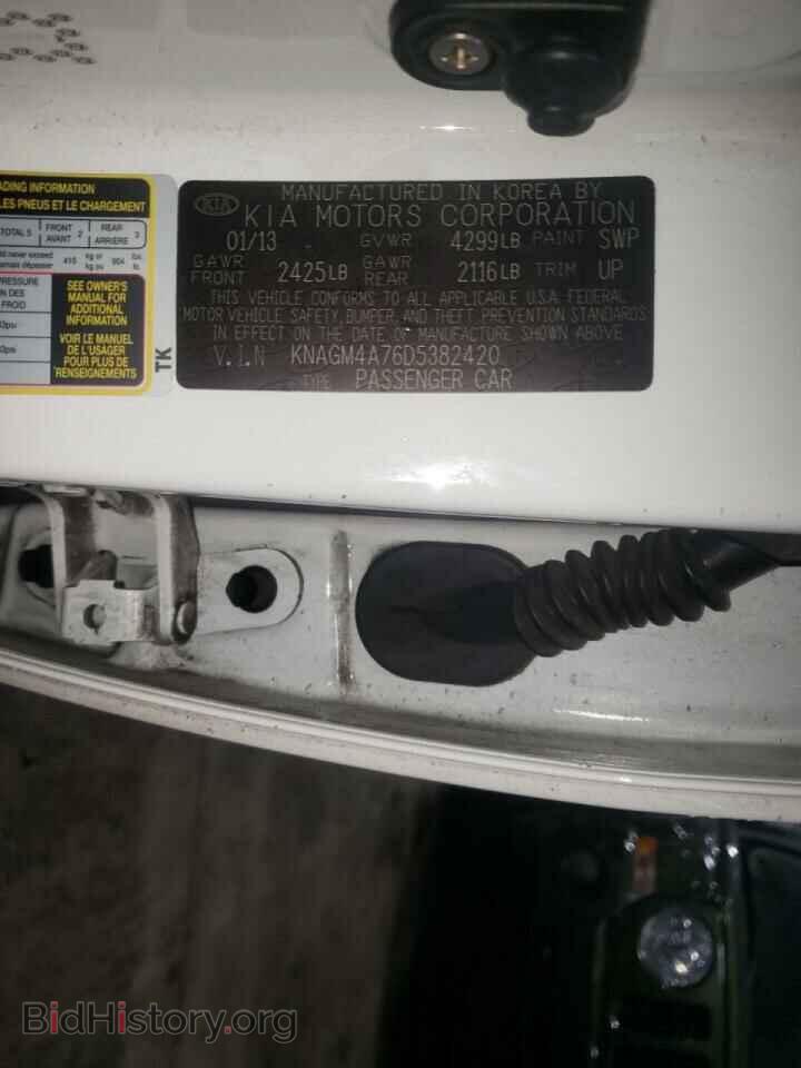 2013 KIA OPTIMA - VIN: KNAGM4A76D5382420 - Фото 10