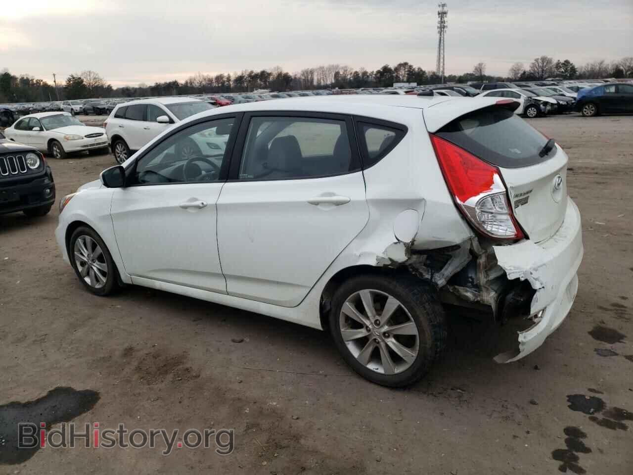 2012 HYUNDAI ACCENT - VIN: KMHCU5AE8CU009014 - Фото 2