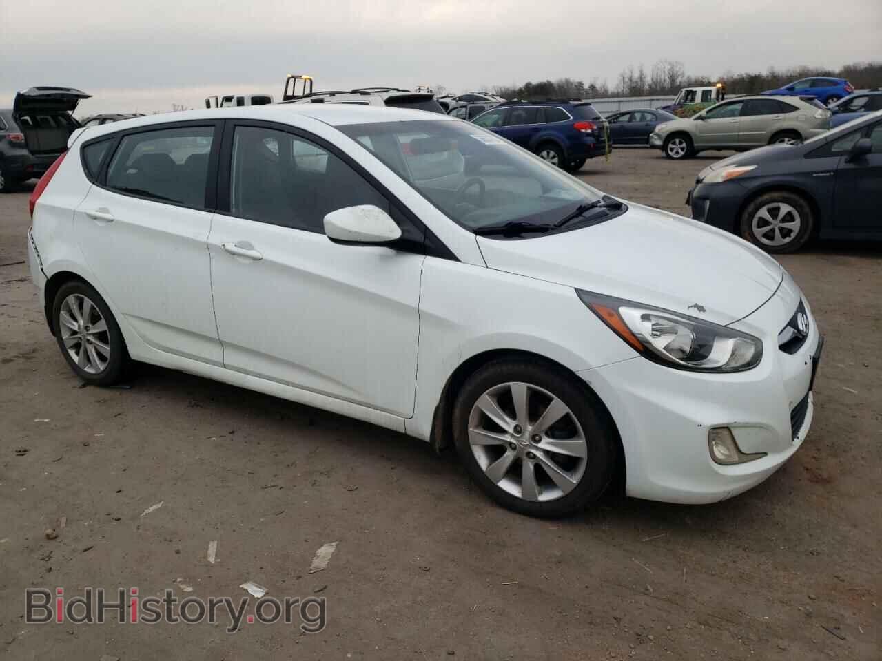 2012 HYUNDAI ACCENT - VIN: KMHCU5AE8CU009014 - Фото 4