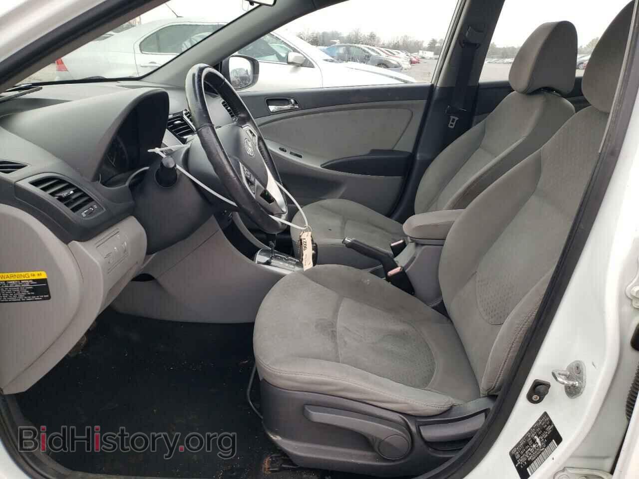 2012 HYUNDAI ACCENT - VIN: KMHCU5AE8CU009014 - Фото 7