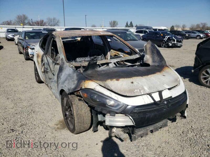 2015 Dodge DART Dart GT (VIN 1C3CDFEB7FD146433) — photo 1 of 10, Copart, damage: burn