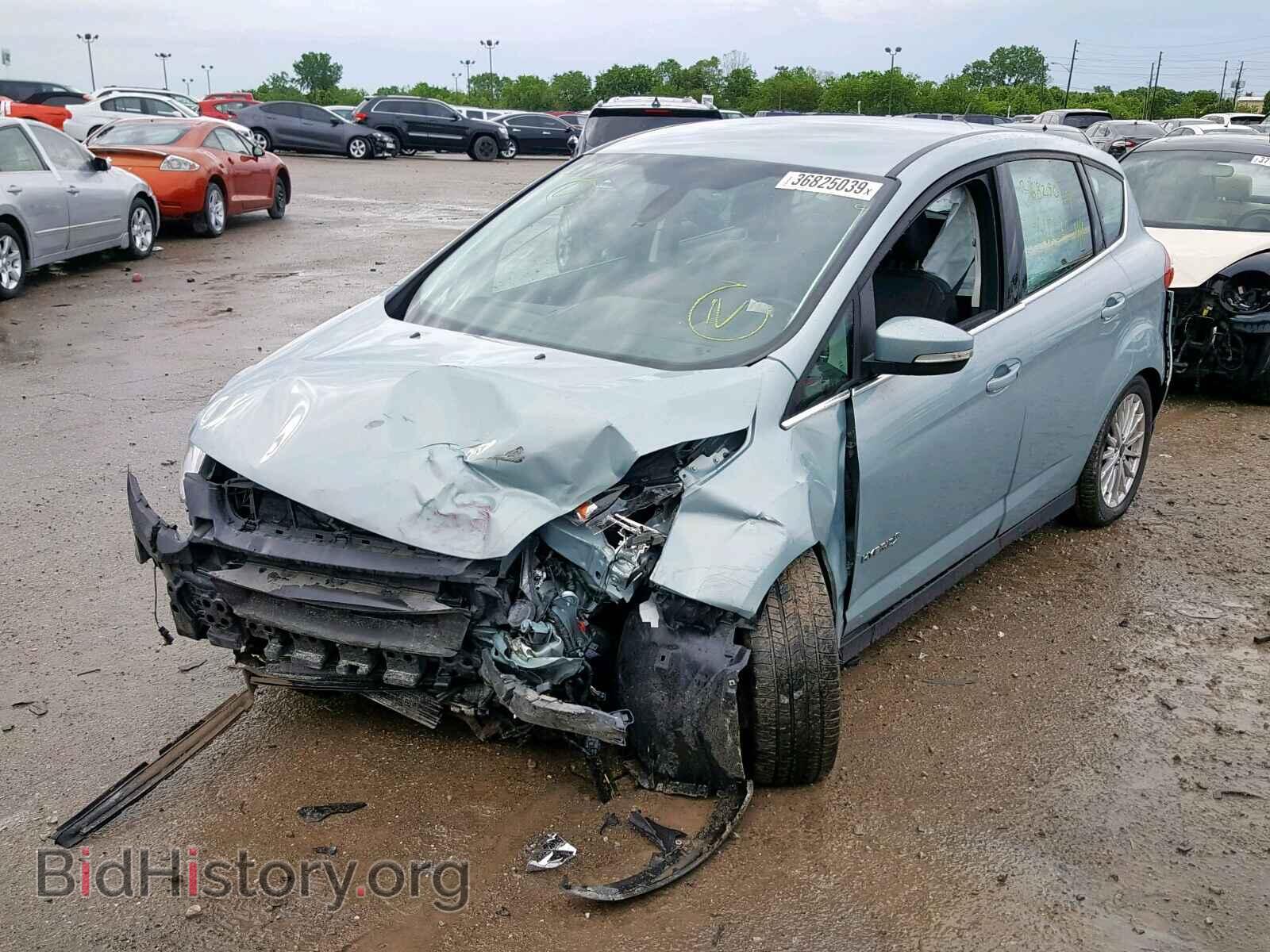 2013 FORD C-MAX SEL - VIN: 1FADP5BU8DL554391 - Фото 2