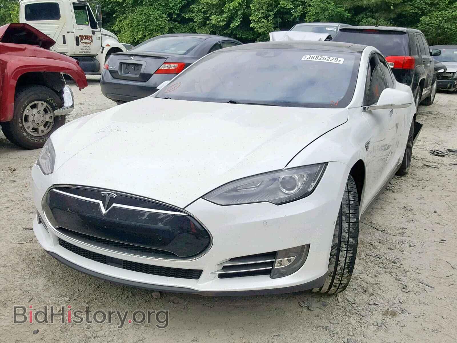 2015 TESLA MODEL S - VIN: 5YJSA1E45FF113153 - Фото 2