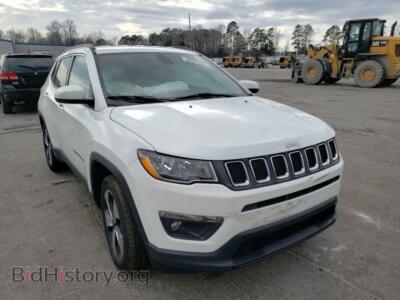 2017 Jeep COMPASS Compass LA, white — VIN 3C4NJCBB7HT642944, Copart