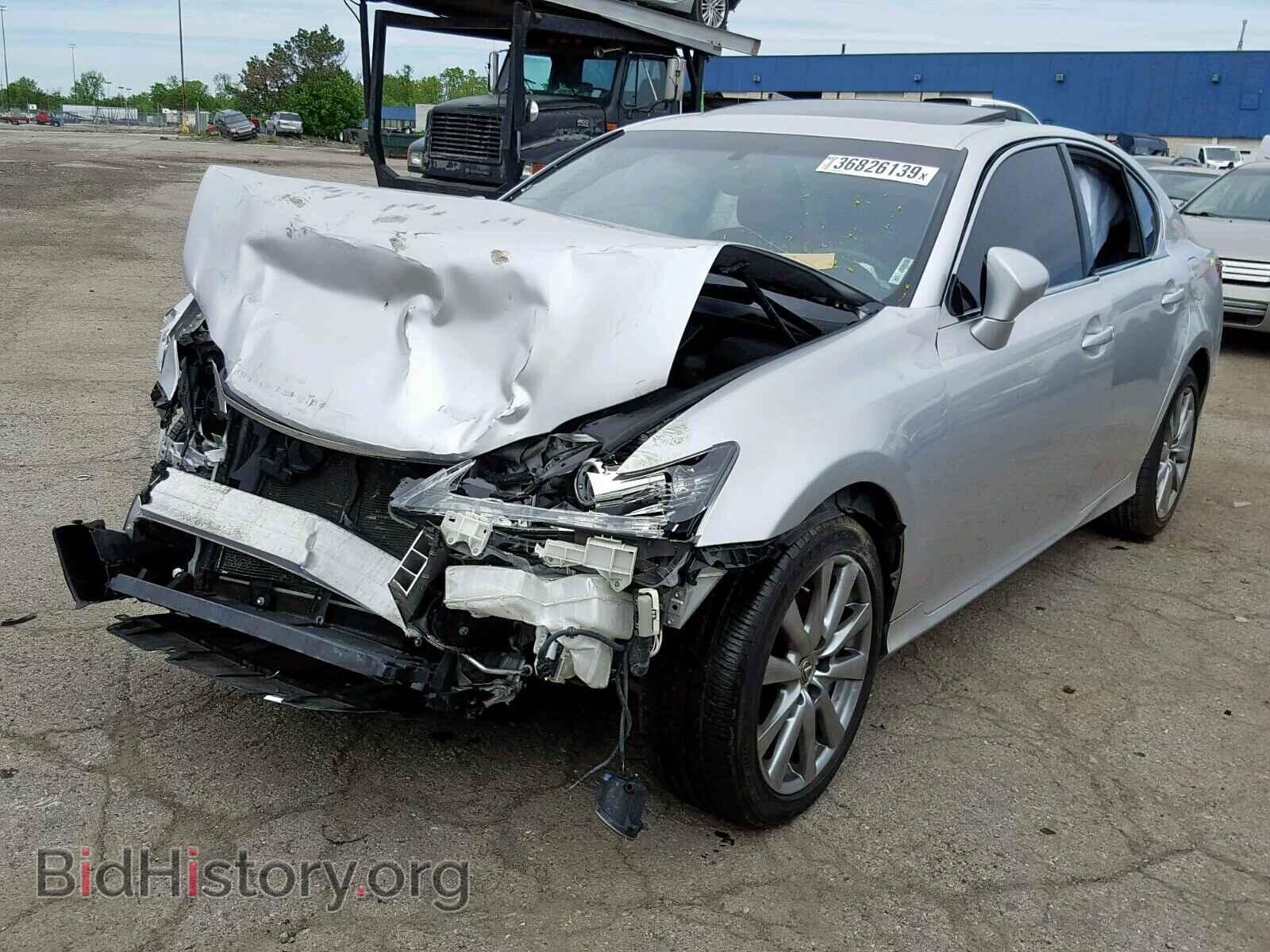 2013 LEXUS GS350 - VIN: JTHCE1BL6D5018019 - Фото 2