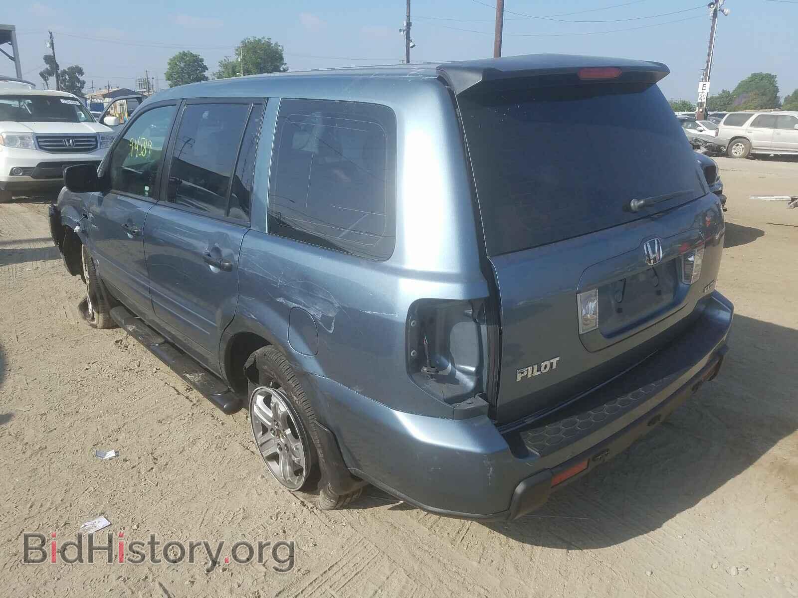 2006 HONDA PILOT - VIN: 2HKYF18146H530374 - Фото 3