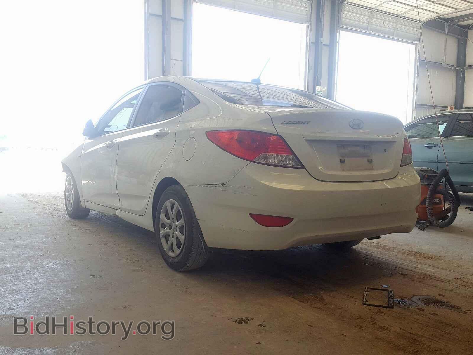 2014 HYUNDAI ACCENT - VIN: KMHCT4AE0EU740746 - Фото 3