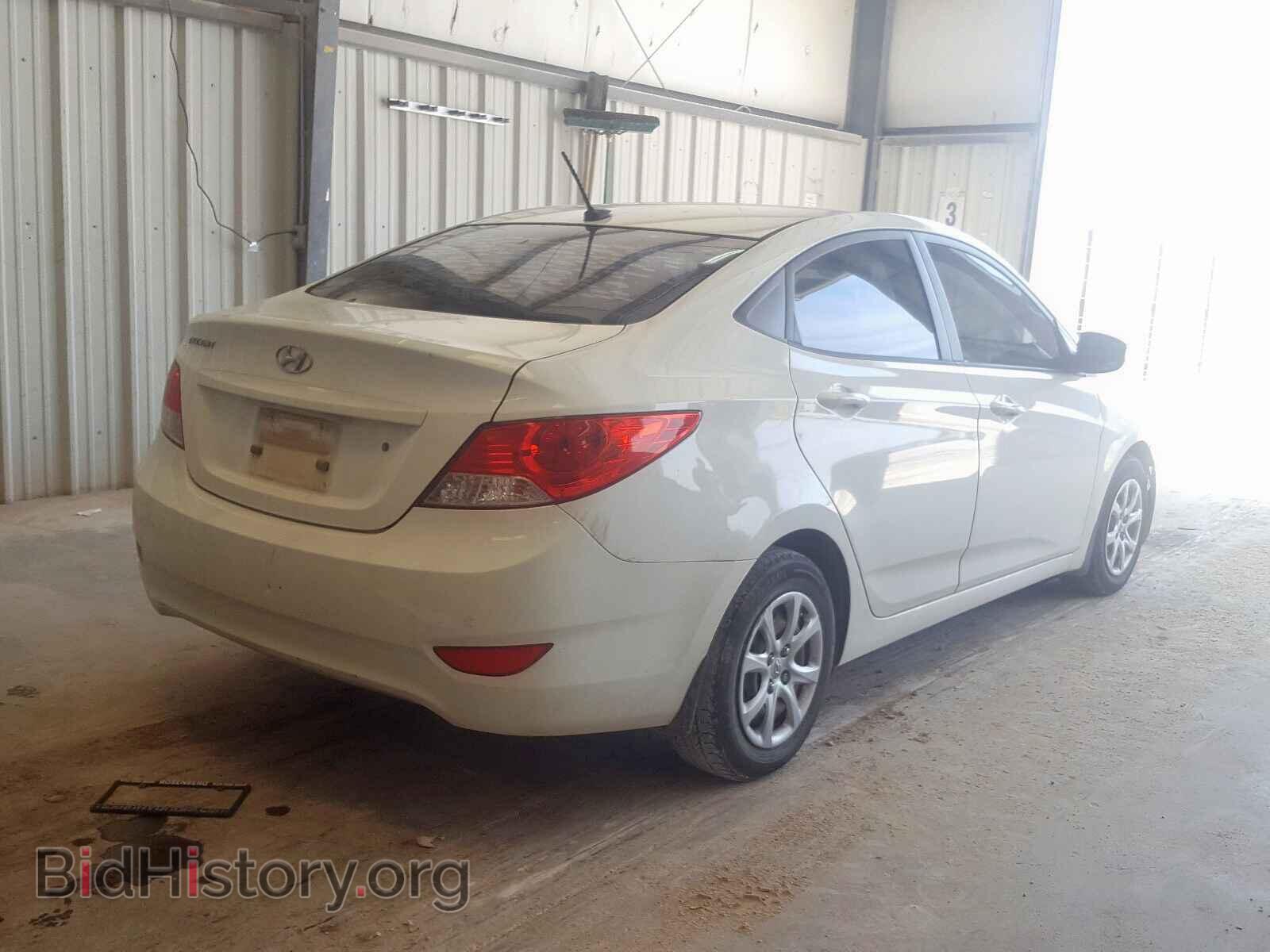 2014 HYUNDAI ACCENT - VIN: KMHCT4AE0EU740746 - Фото 4