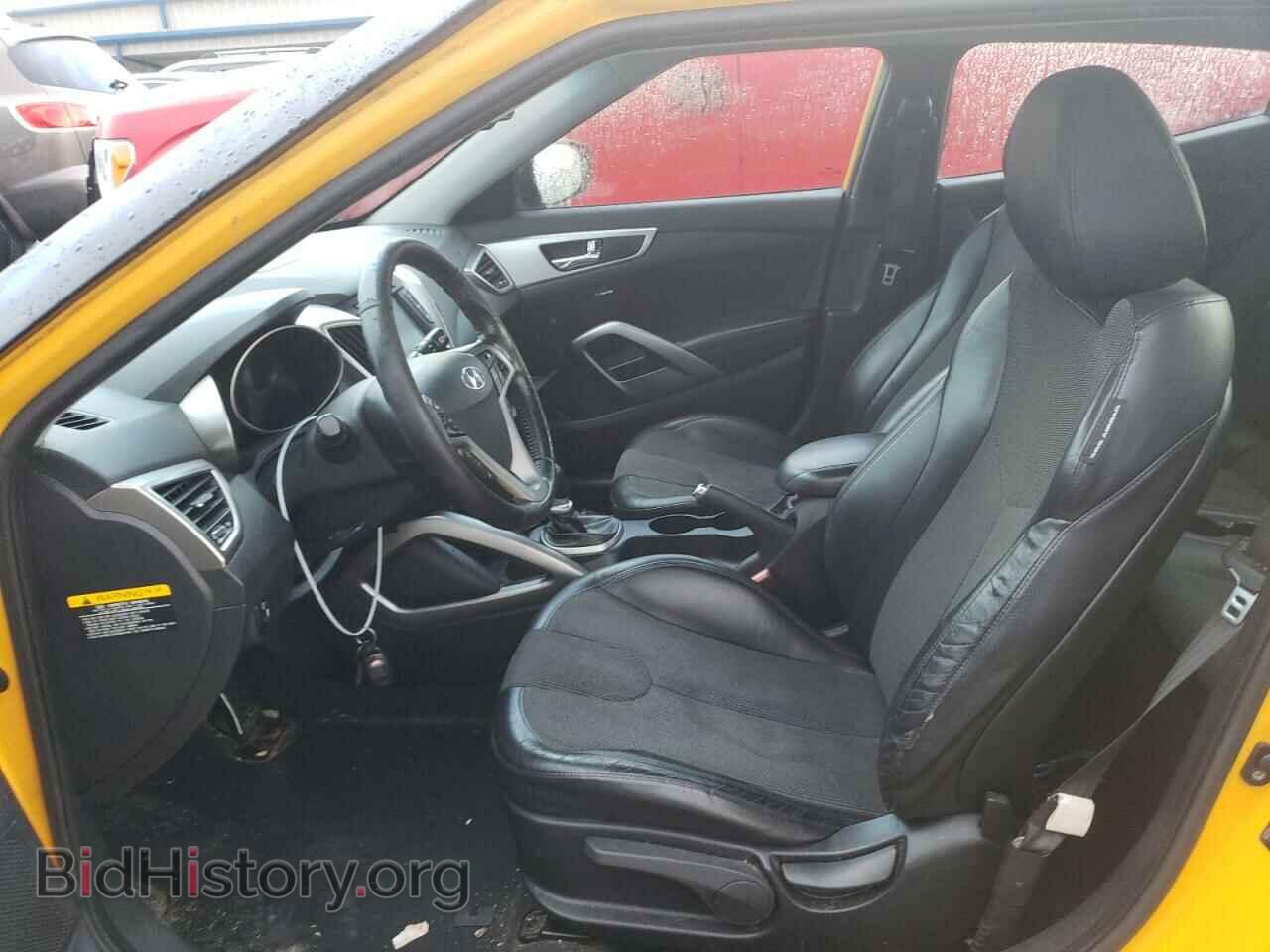 2012 HYUNDAI VELOSTER - VIN: KMHTC6AD7CU032994 - Фото 7
