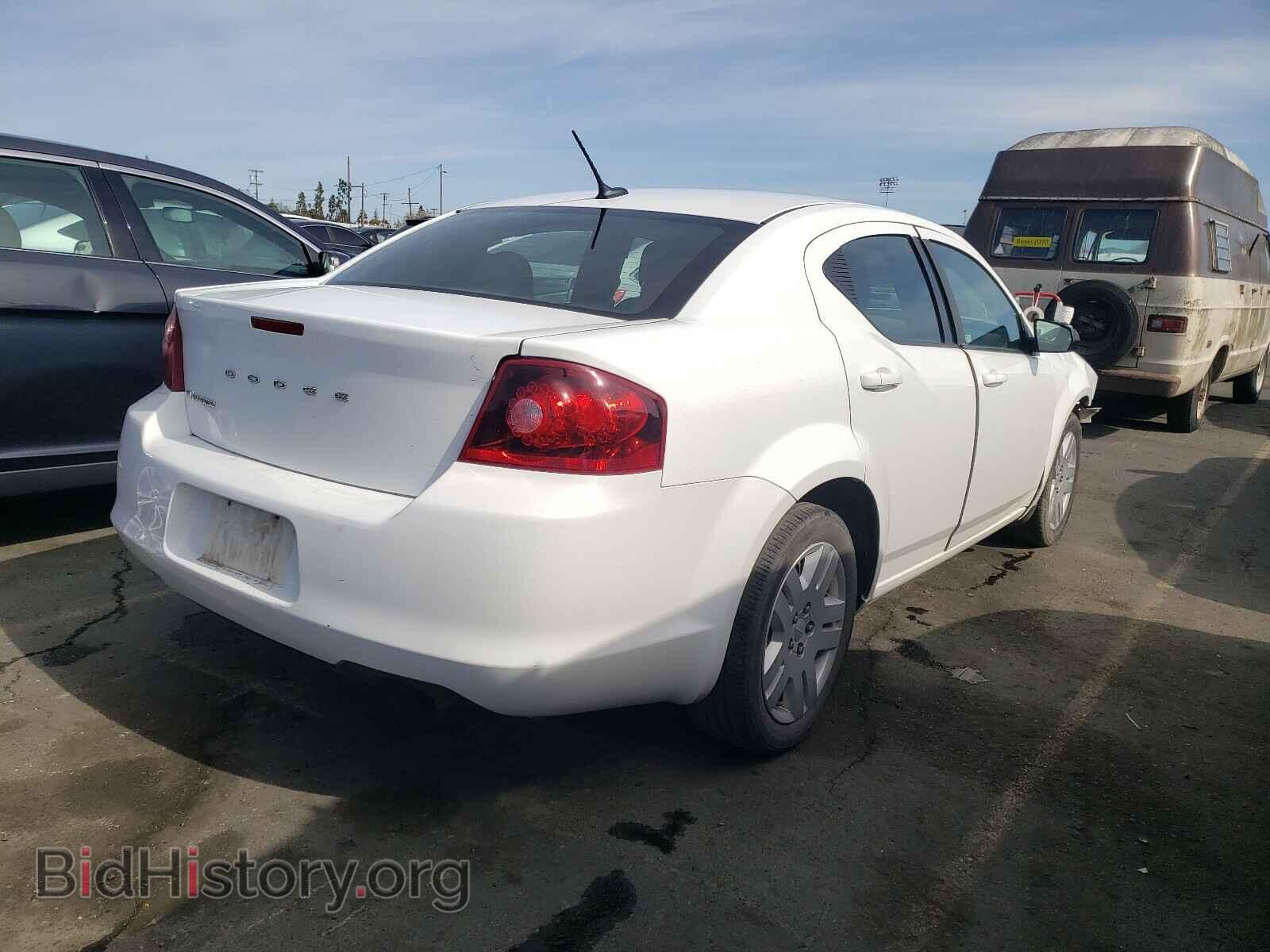 2011 DODGE AVENGER - VIN: 1B3BD4FB8BN625007 - Фото 4