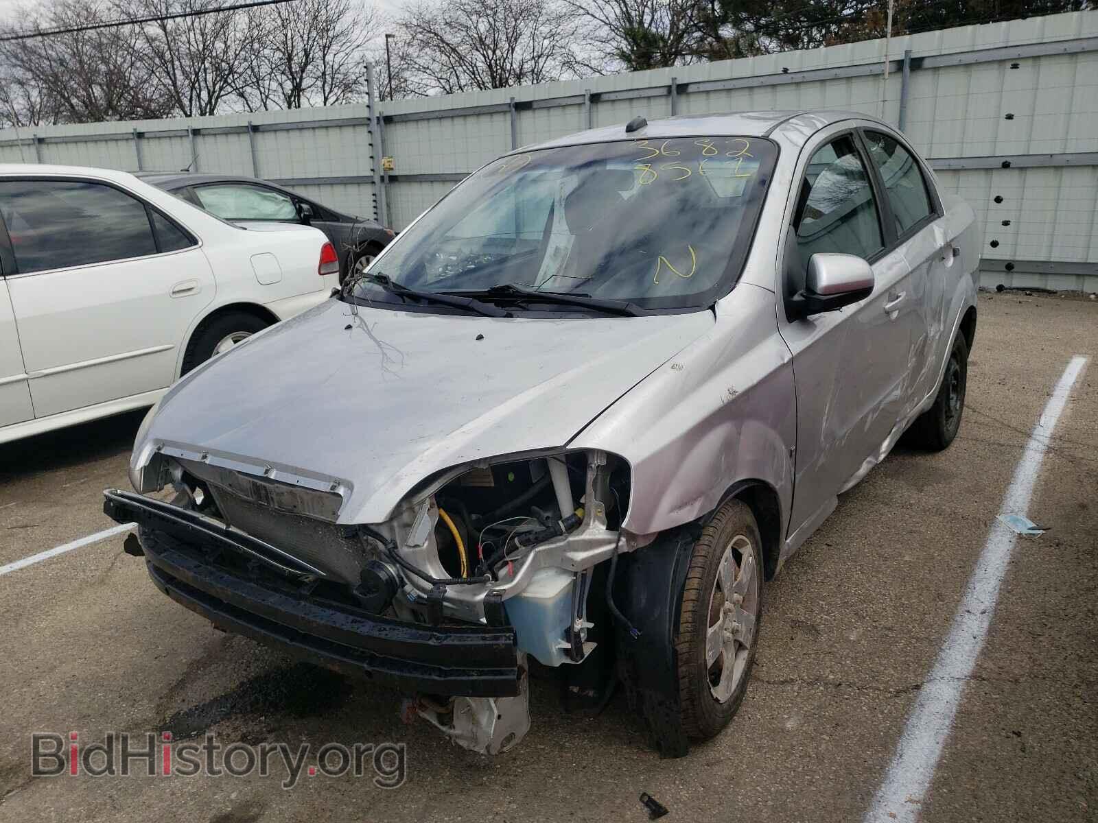 2009 CHEVROLET AVEO - VIN: KL1TD56E09B365305 - Фото 2