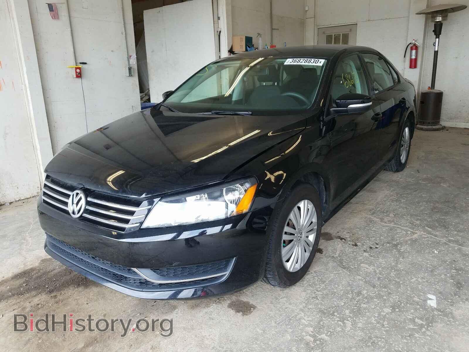 2014 VOLKSWAGEN PASSAT - VIN: 1VWAS7A35EC112666 - Фото 2