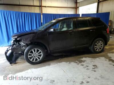 2014 Ford EDGE SEL, black — VIN 2FMDK3JC8EBB54513, Copart