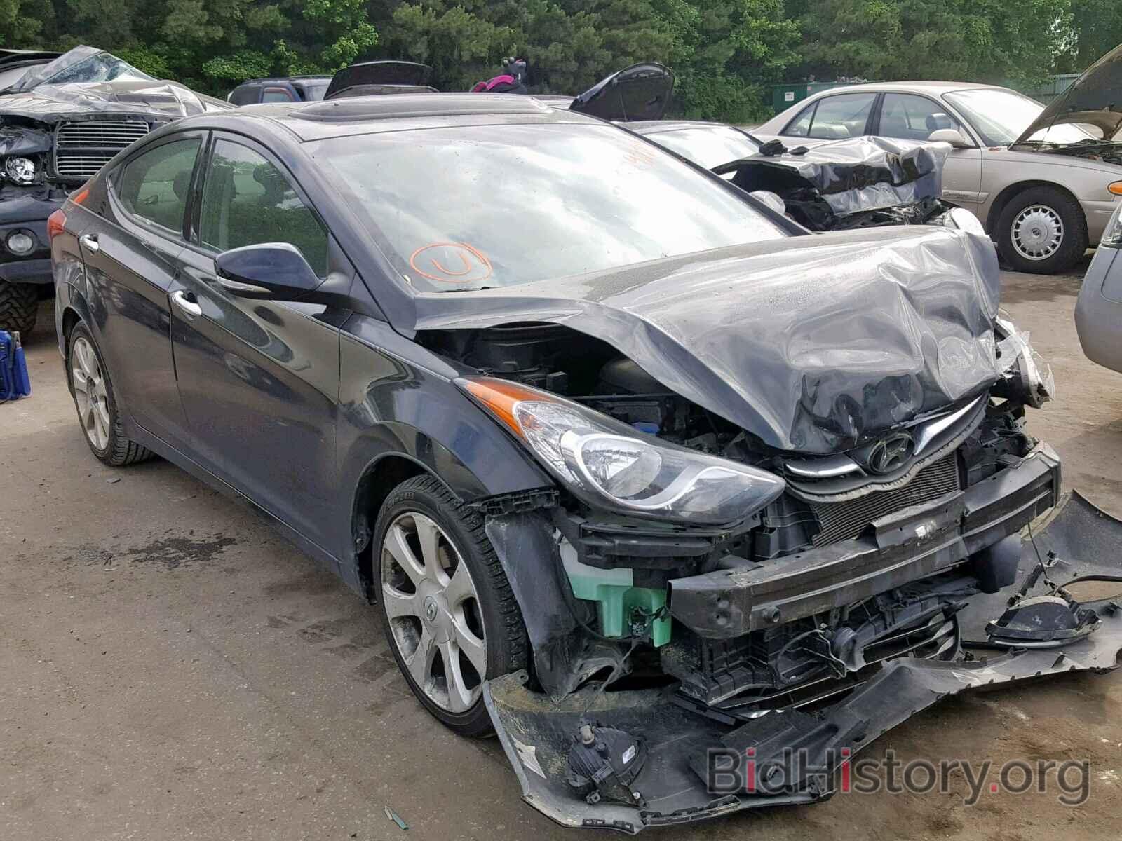 Photo KMHDH4AE8DU686987 - HYUNDAI ELANTRA 2013