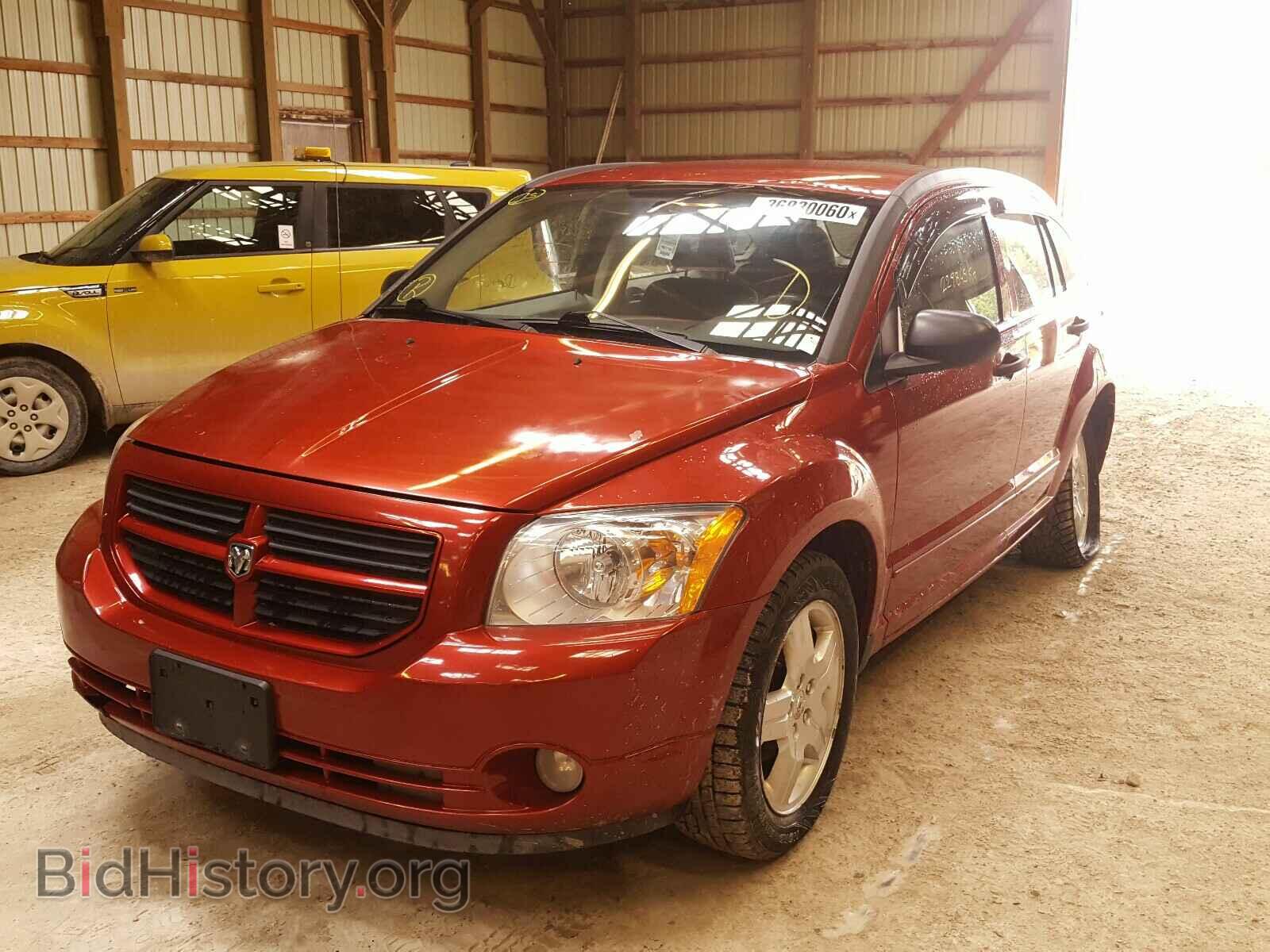 2007 DODGE CALIBER - VIN: 1B3HB48B17D380500 - Фото 2