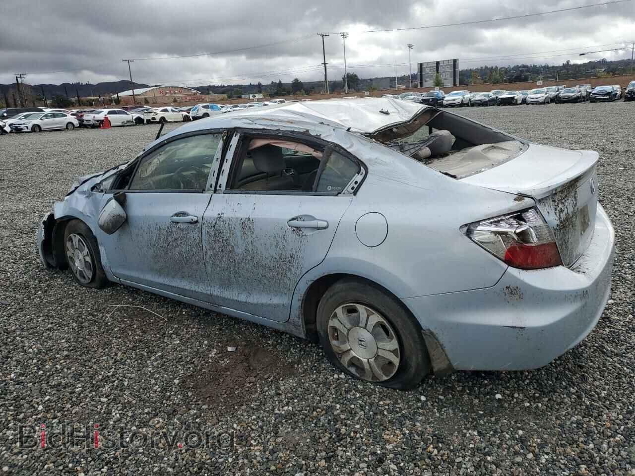 2012 HONDA CIVIC - VIN: JHMFB4F26CS010835 - Фото 2