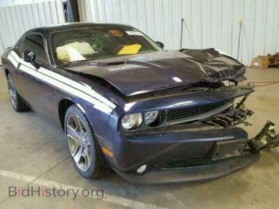 2013 Dodge CHALLENGER, blue — VIN 2C3CDYBT2DH579344, Copart