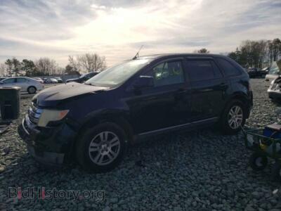 2008 Ford EDGE Edge SEL, black — VIN 2FMDK38C38BA80914, Copart