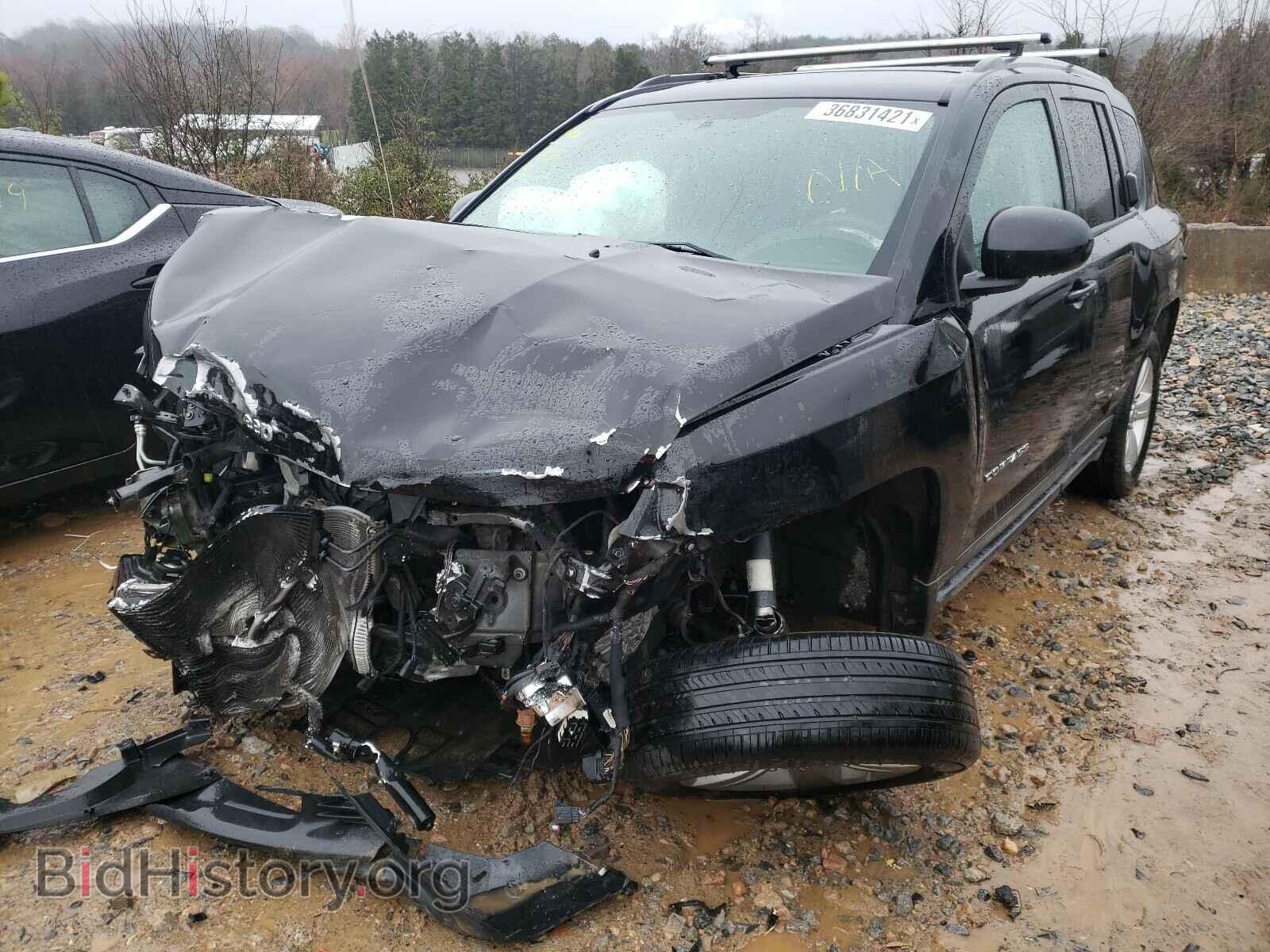 2014 JEEP COMPASS - VIN: 1C4NJCBB6ED862559 - Фото 2