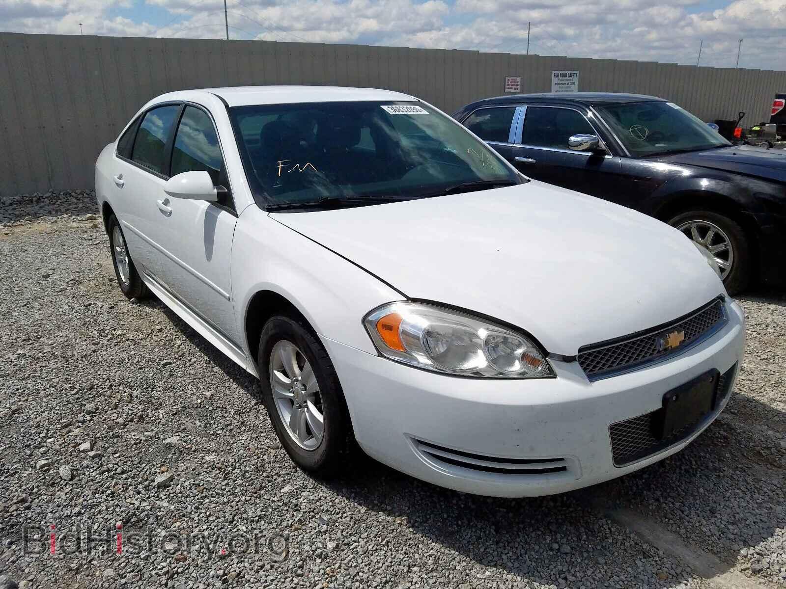 Фотография 2G1WF5E34C1165723 - CHEVROLET IMPALA 2012