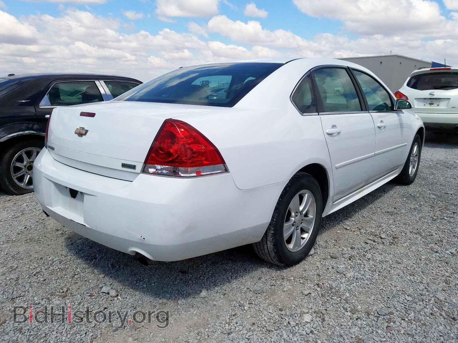 2012 CHEVROLET IMPALA - VIN: 2G1WF5E34C1165723 - Фото 4