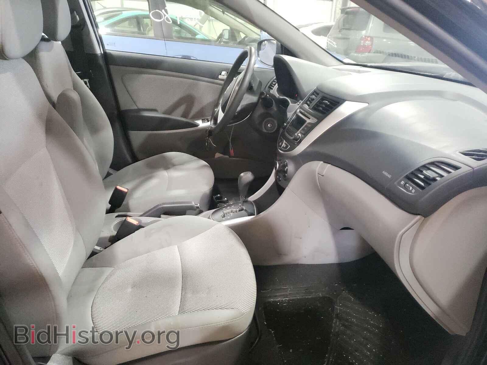 2014 HYUNDAI ACCENT - VIN: KMHCT4AE0EU741766 - Фото 5
