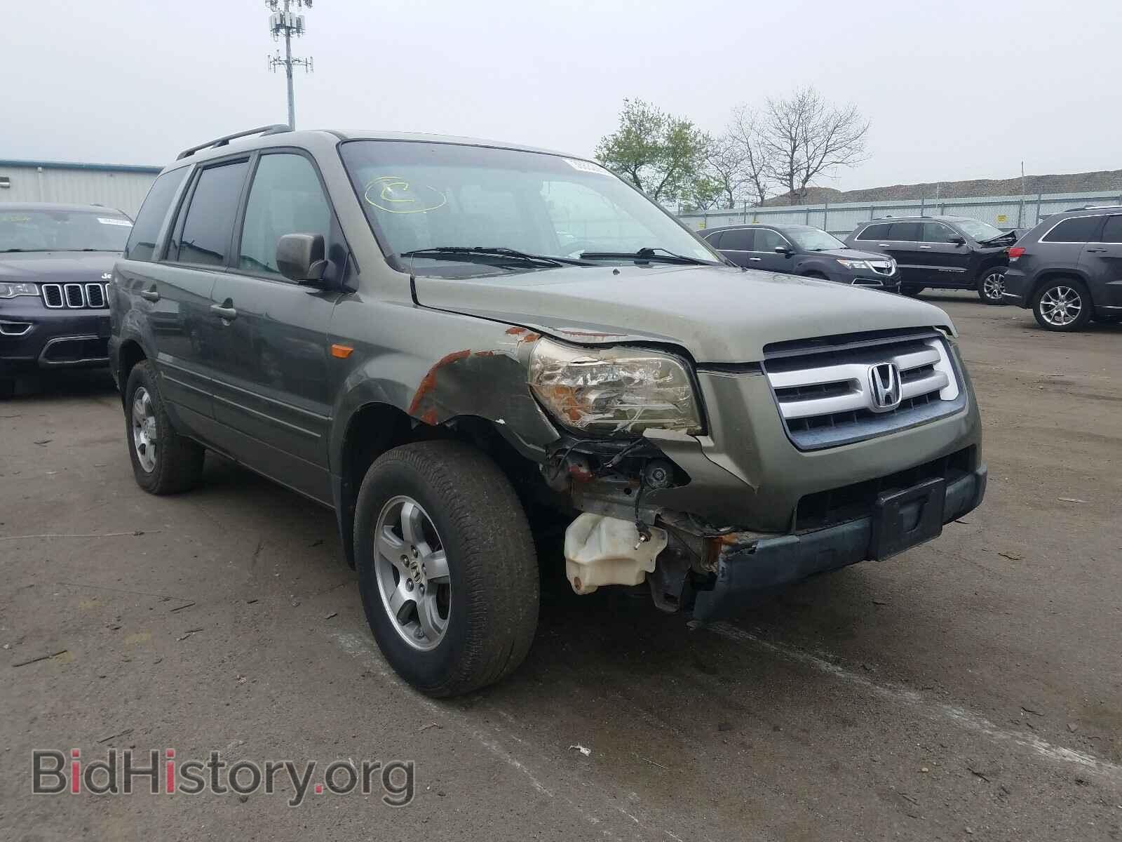 Photo 2HKYF185X7H515656 - HONDA PILOT 2007
