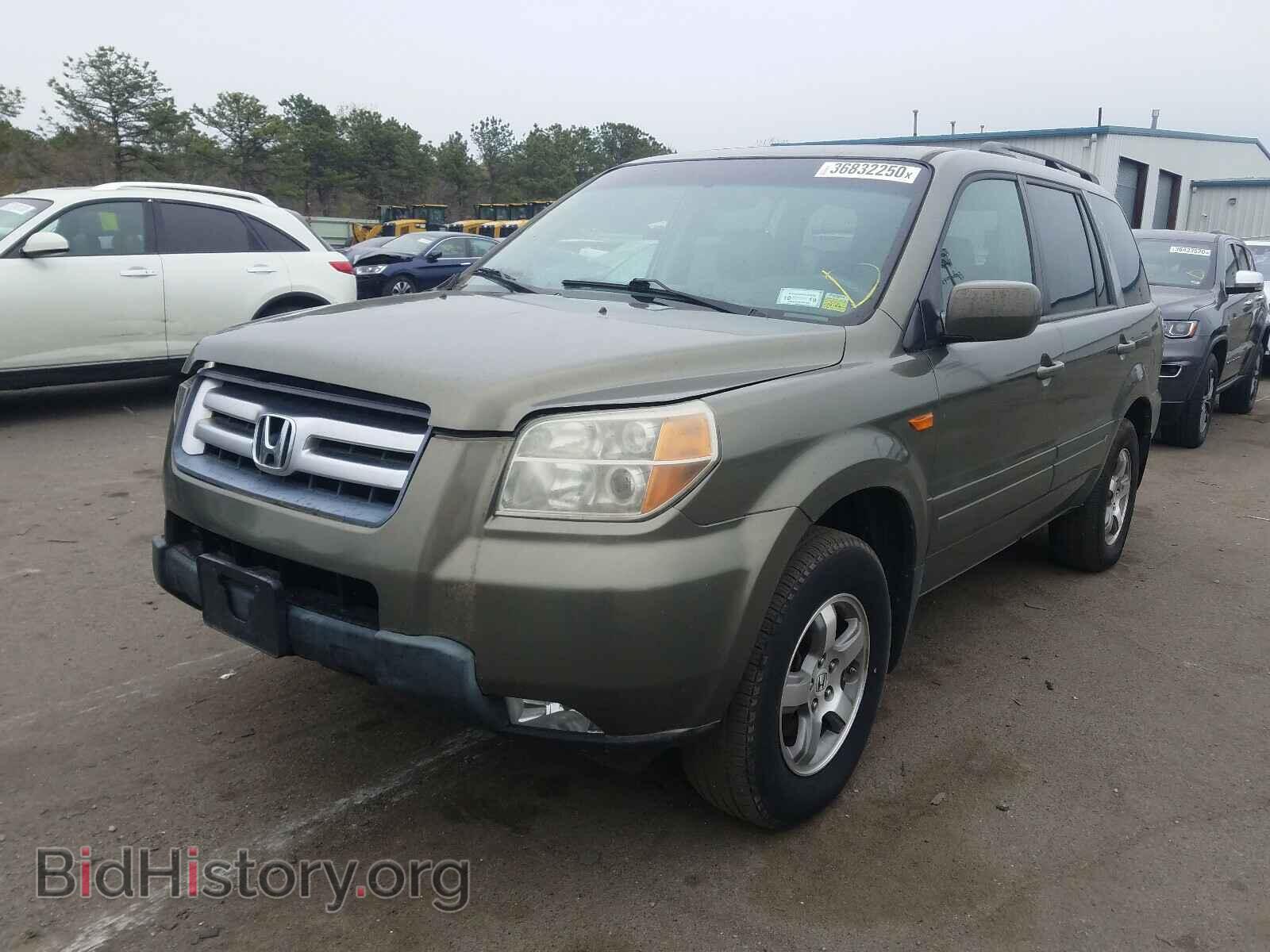 2007 HONDA PILOT - VIN: 2HKYF185X7H515656 - Фото 2