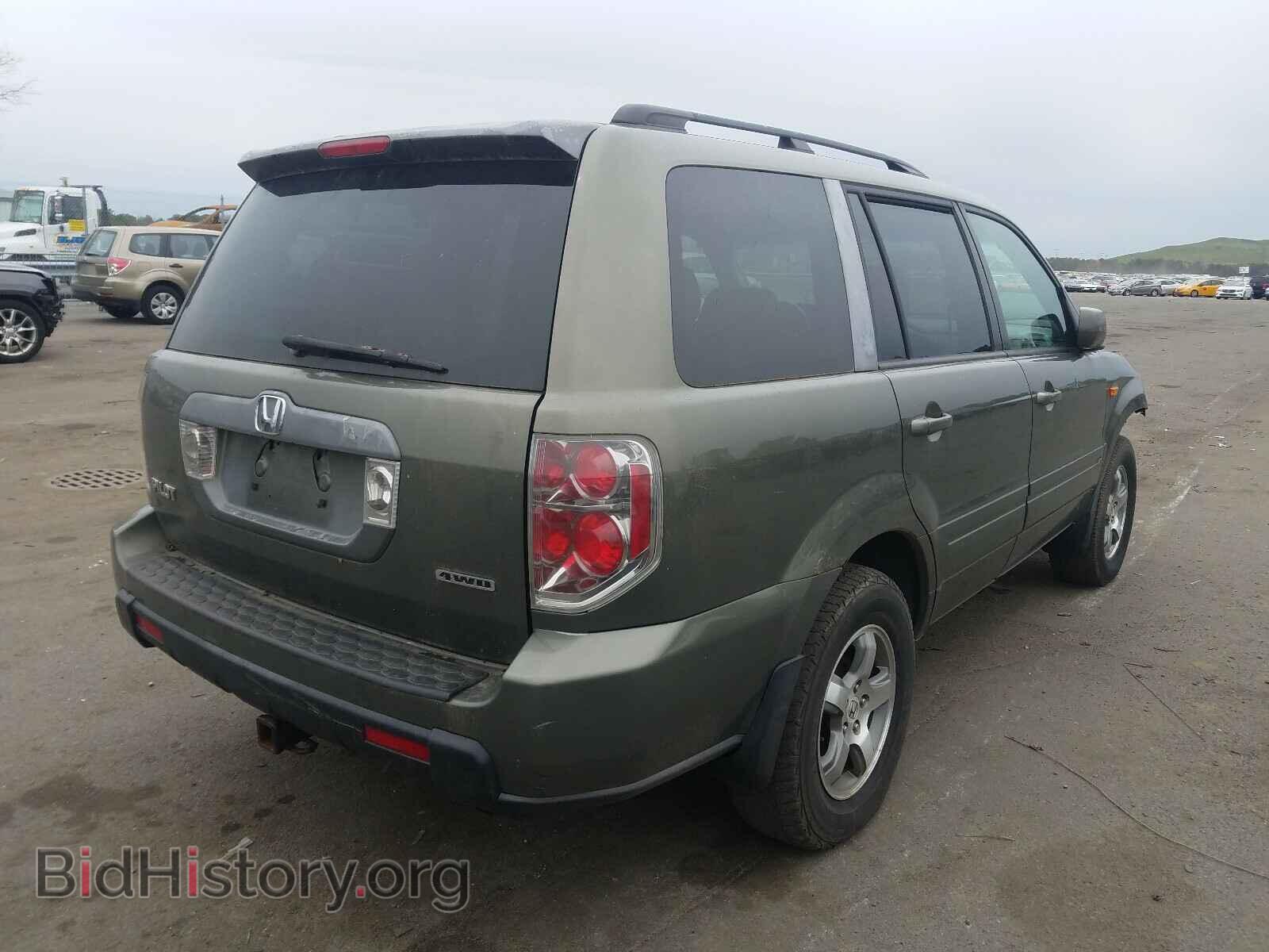 2007 HONDA PILOT - VIN: 2HKYF185X7H515656 - Фото 4