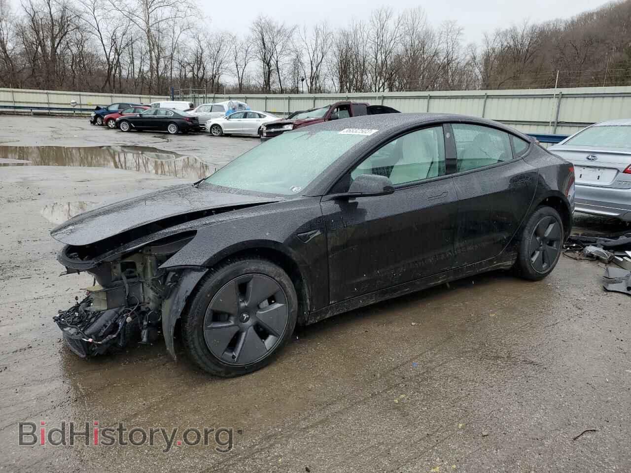 Photo 5YJ3E1EB2MF019994 - TESLA MODEL 3 2021