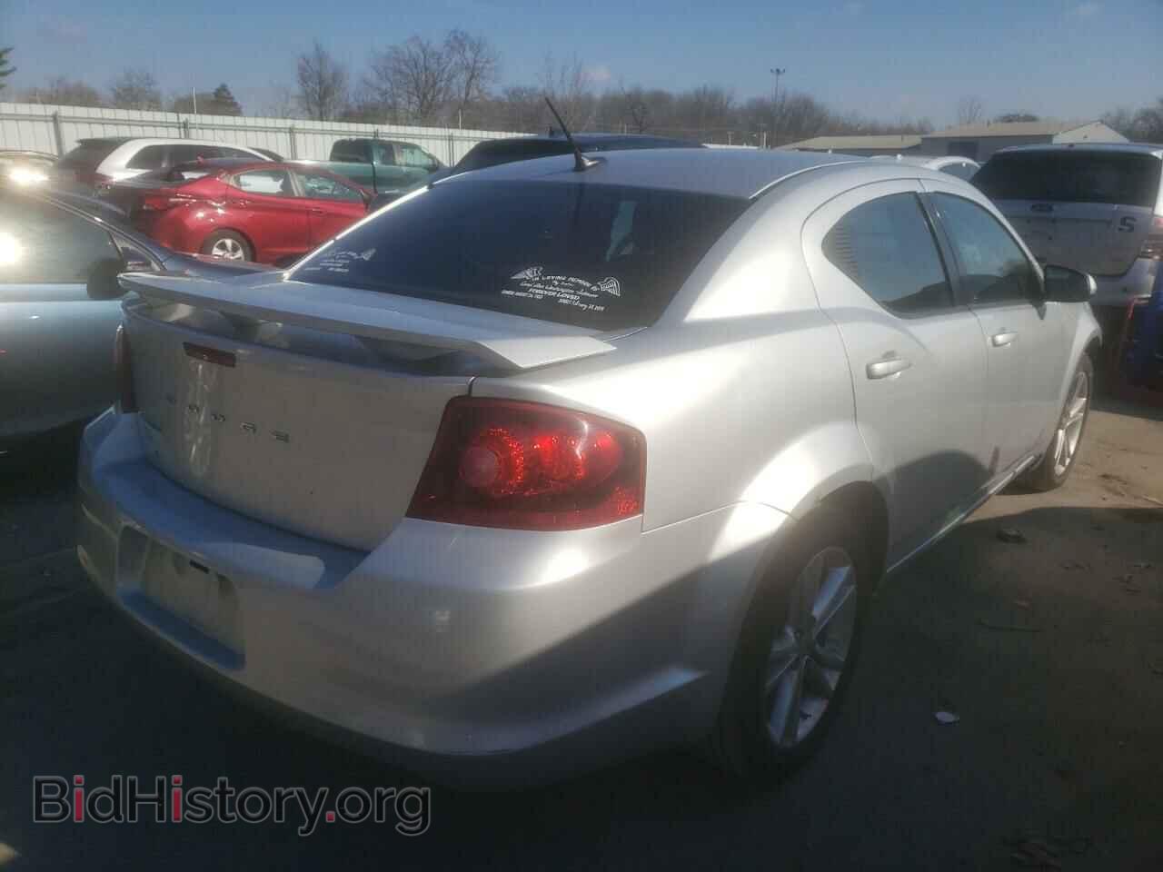 2012 DODGE AVENGER - VIN: 1C3CDZEGXCN122923 - Фото 4