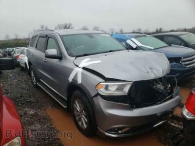 2017 Dodge DURANGO Durango SX, серебристый — VIN 1C4RDJAG5HC733426, Copart