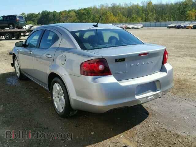 2014 DODGE AVENGER - VIN: 1C3CDZAB6EN110264 - Фото 3