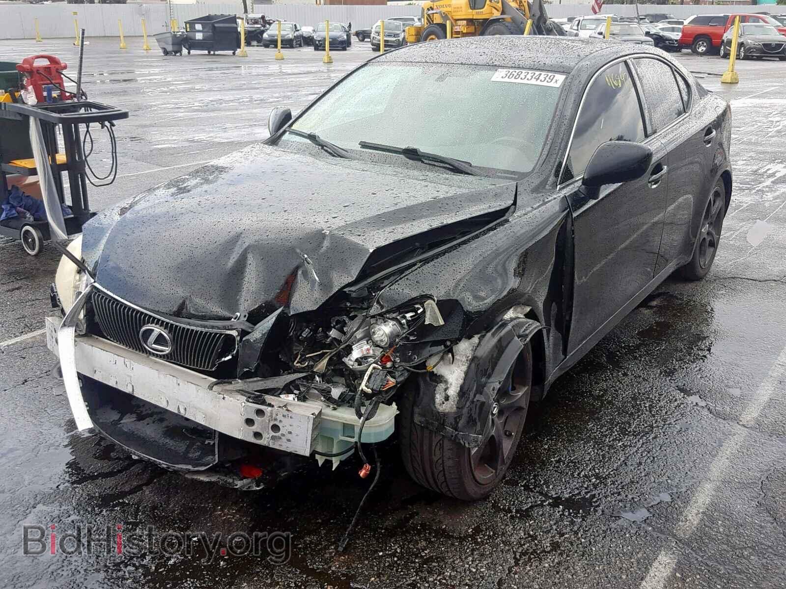 2008 LEXUS IS - VIN: JTHBE262982015819 - Фото 2