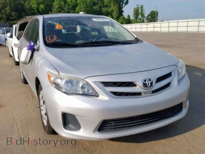 2011 Toyota COROLLA BA, silver — VIN 2T1BU4EEXBC552025, Copart