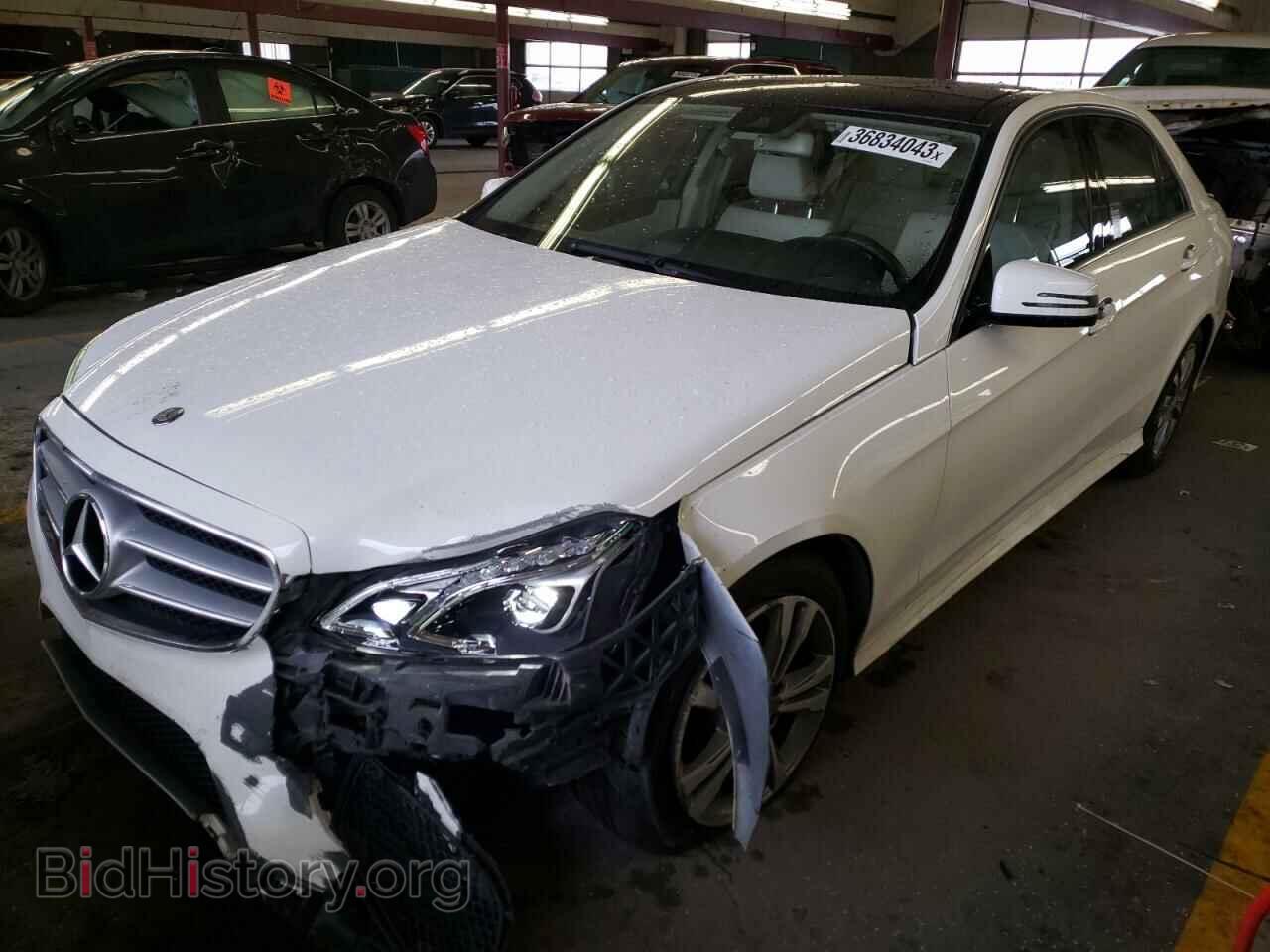 Photo WDDHF9HB0EA960373 - MERCEDES-BENZ E-CLASS 2014