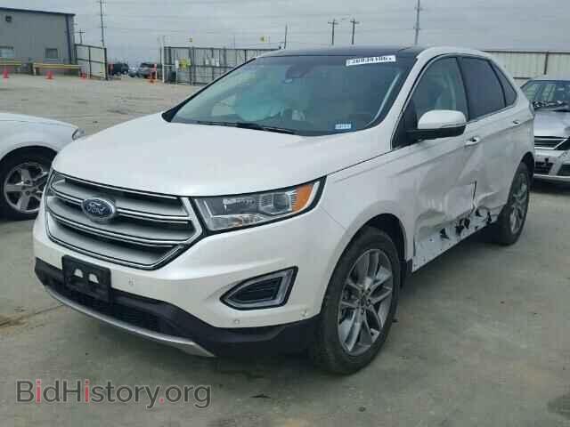 2015 FORD EDGE - VIN: 2FMPK3K89FBC09351 - Фото 2