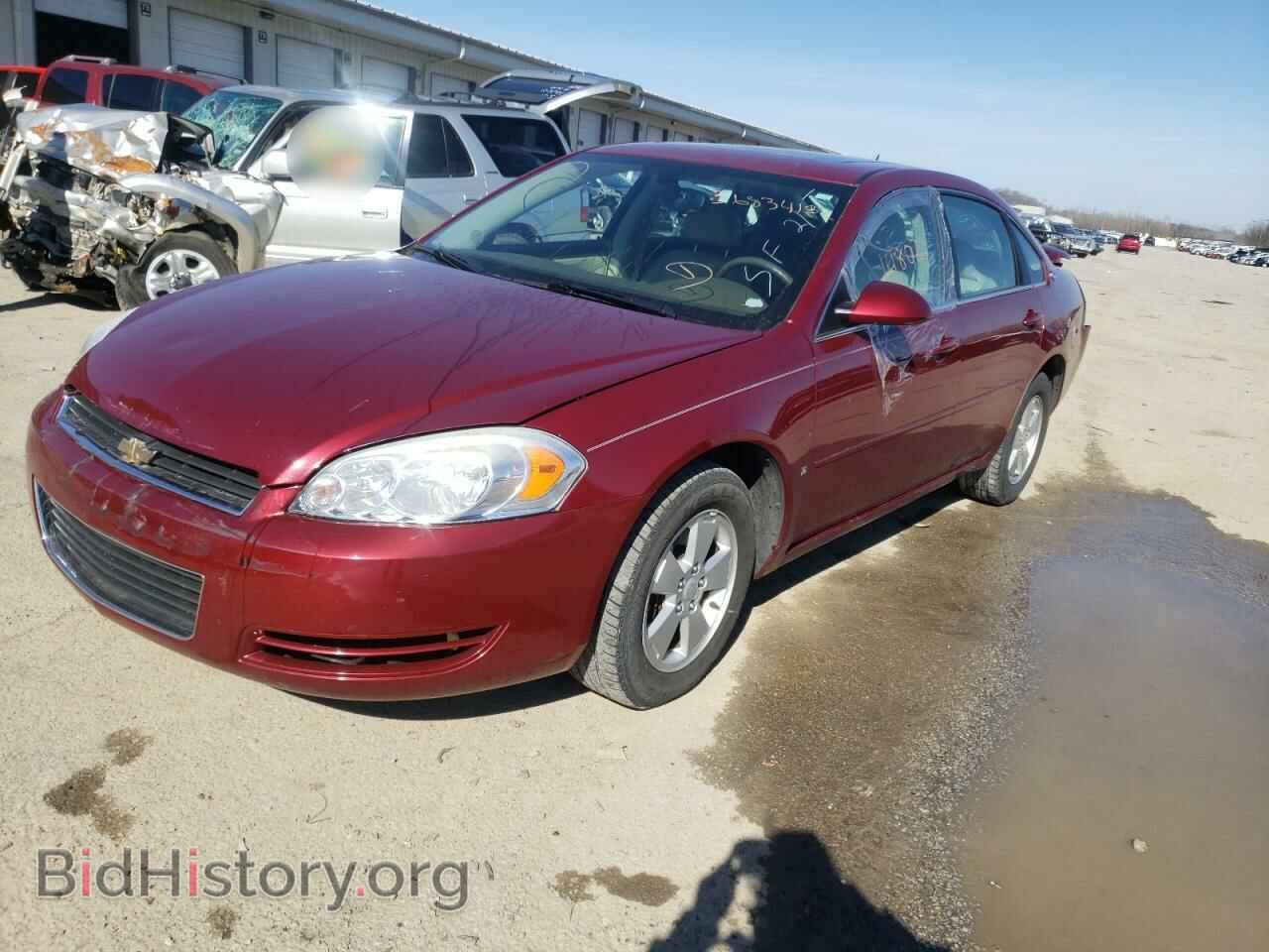 2008 CHEVROLET IMPALA - VIN: 2G1WT58K681281900 - Фото 2