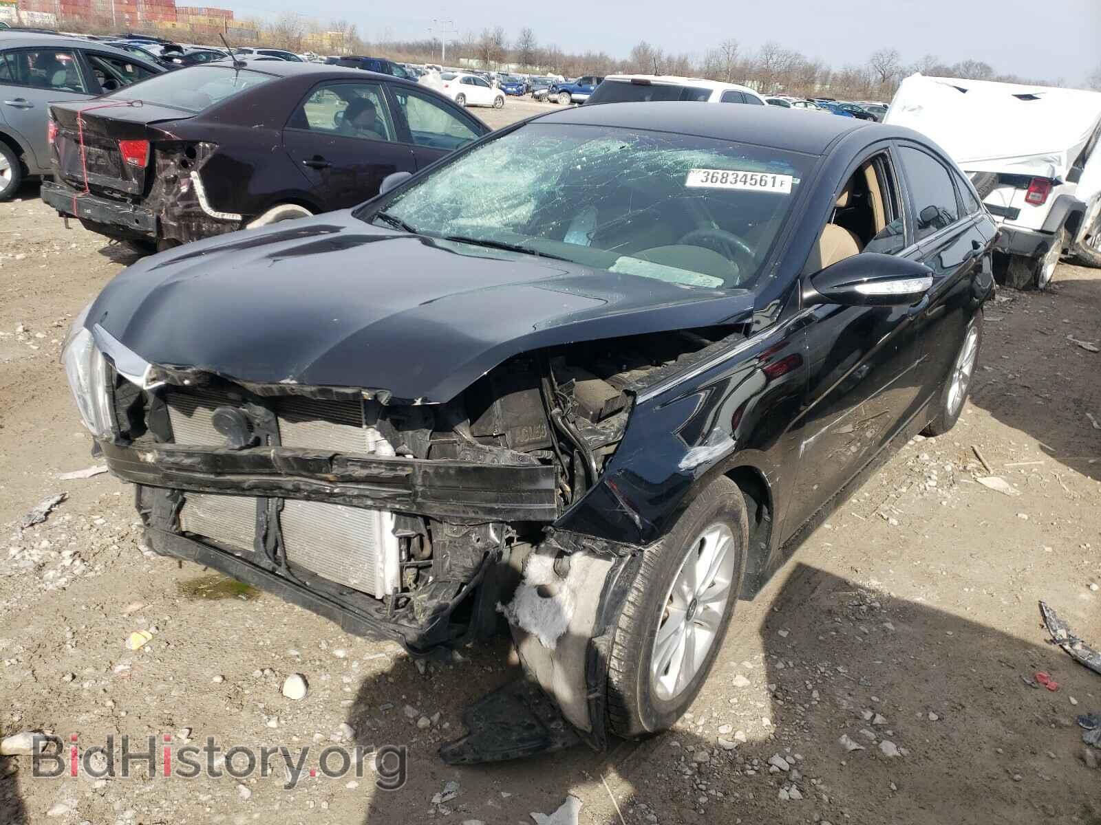 2014 HYUNDAI SONATA - VIN: 5NPEB4AC8EH901143 - Фото 2