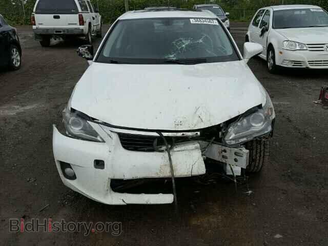 2011 LEXUS CT 200 - VIN: JTHKD5BHXB2045756 - Фото 9