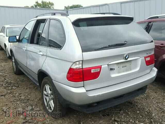 2005 BMW X5 - VIN: 5UXFA13595LY12437 - Фото 3