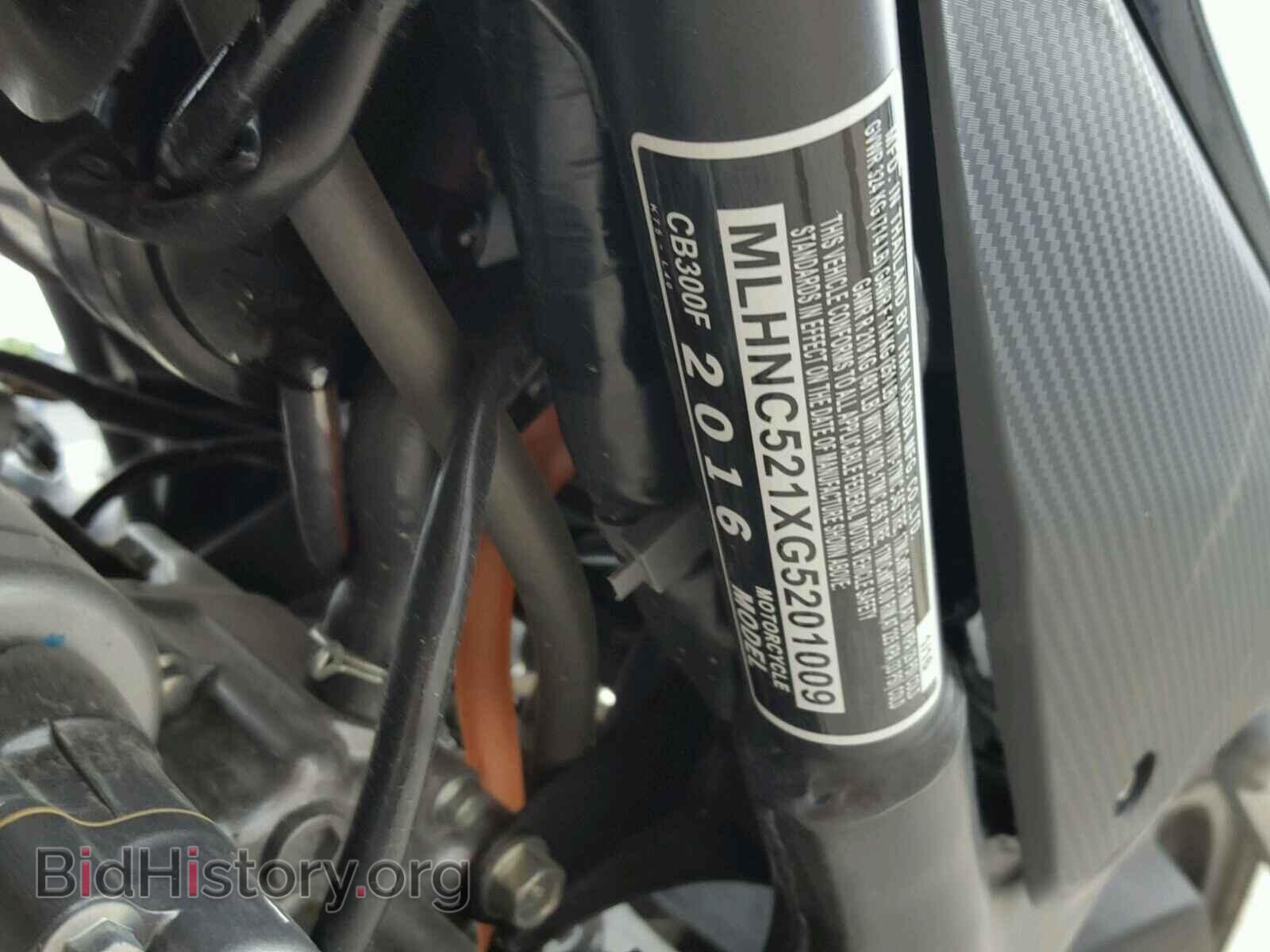 2016 HONDA CB CYCLE - VIN: MLHNC521XG5201009 - Photo 10