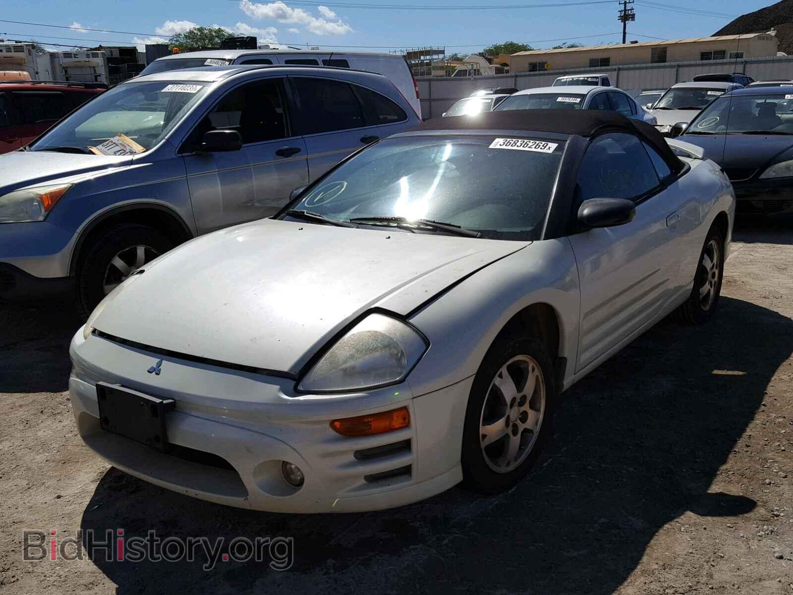 2003 MITSUBISHI ECLIPSE - VIN: 4A3AE45G03E016321 - Photo 2