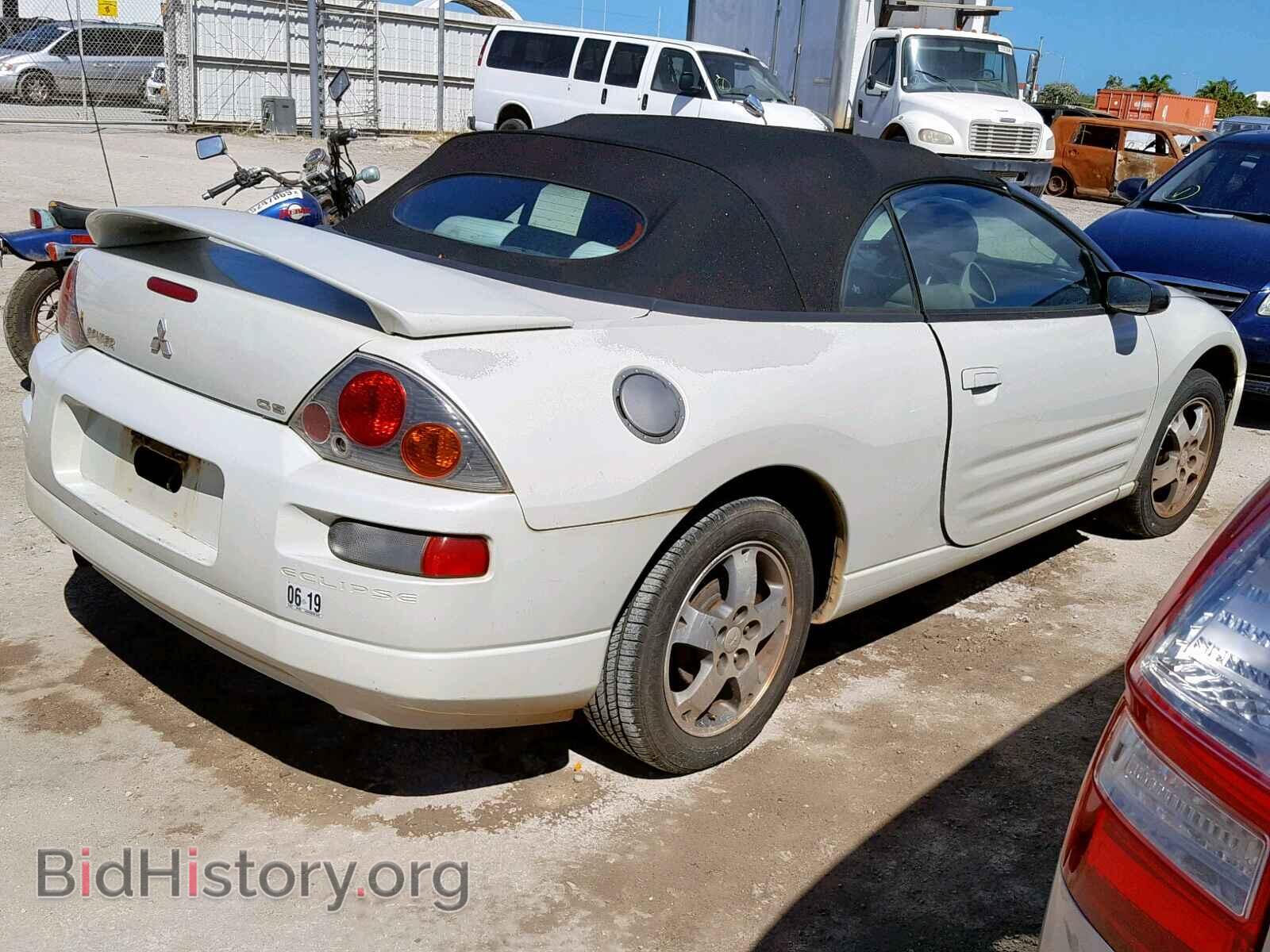 2003 MITSUBISHI ECLIPSE - VIN: 4A3AE45G03E016321 - Photo 4